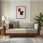Lily Modern Fabric Sofa